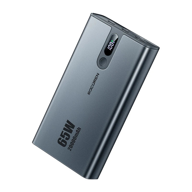 Rocoren 65W Power Bank for Laptop & Phone