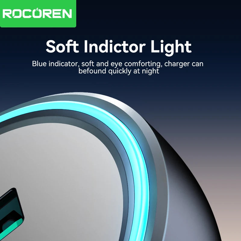 Rocoren 55W 4 Ports Car Charger