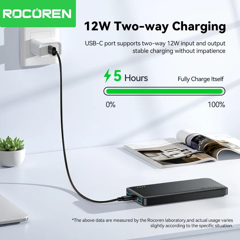 Rocoren 10000mAh Fast Power Bank