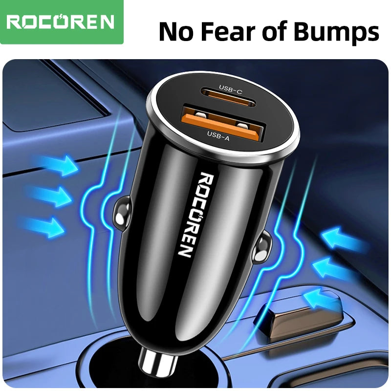 Rocoren 30W Fast Car Charger