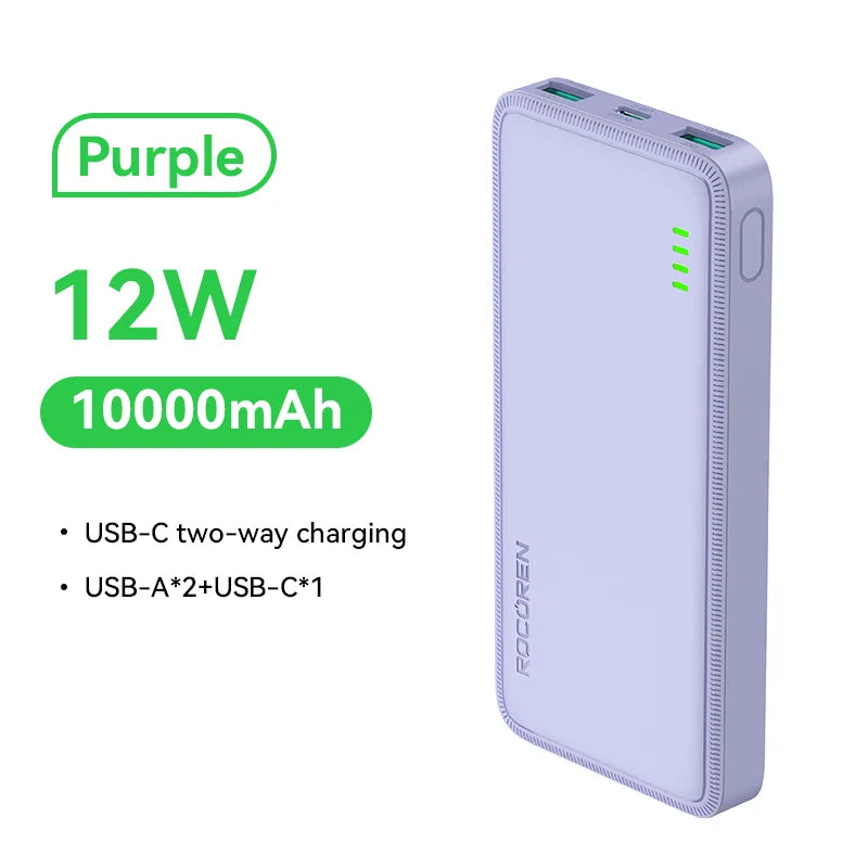 Rocoren 10000mAh Fast Power Bank