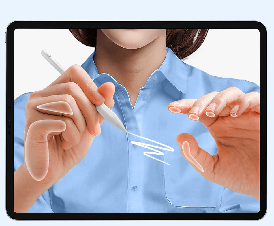 Rocoren Stylus Pen For Apple Pencil 2 1 with Palm Rejection For iPad Pro Air Mini 5 4 Tablet Stylus Touch Pen Magnetic Suction