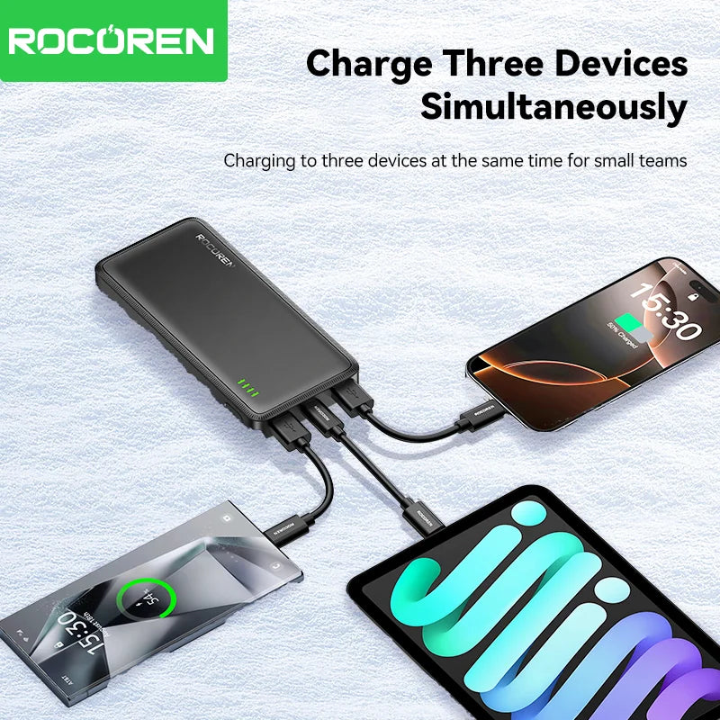 Rocoren 10000mAh Fast Power Bank