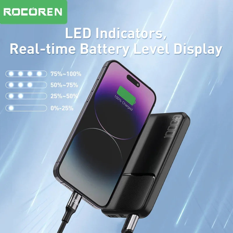 Rocoren 10000mAh Power Bank