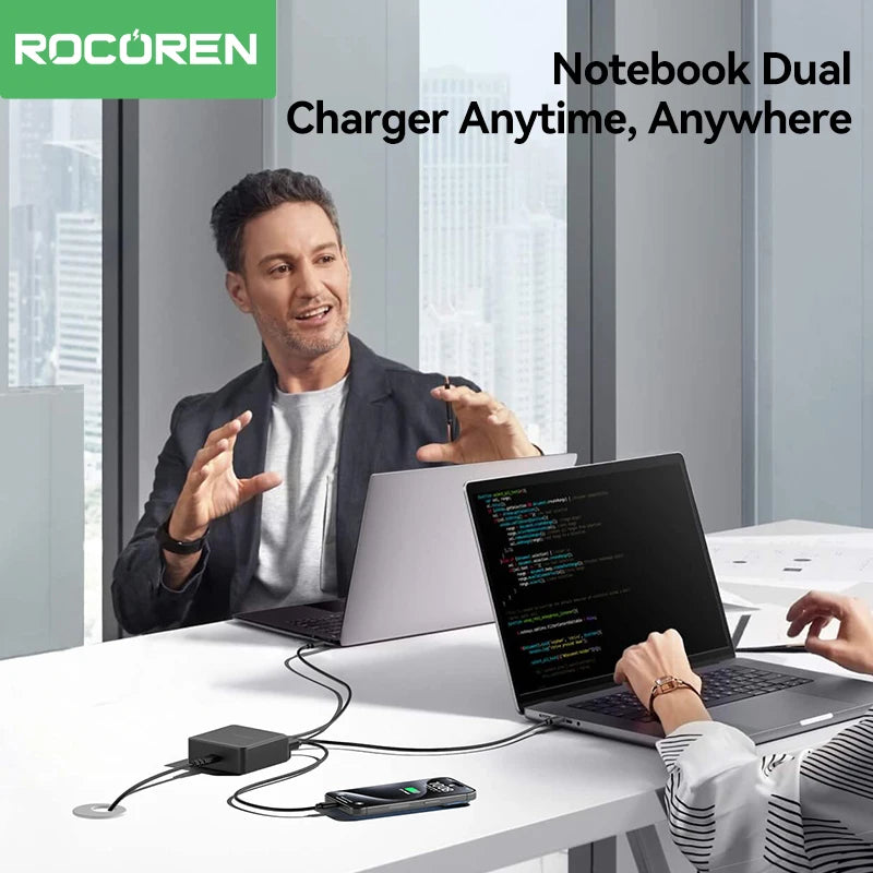 Rocoren 150W 6-Port Desktop Charger