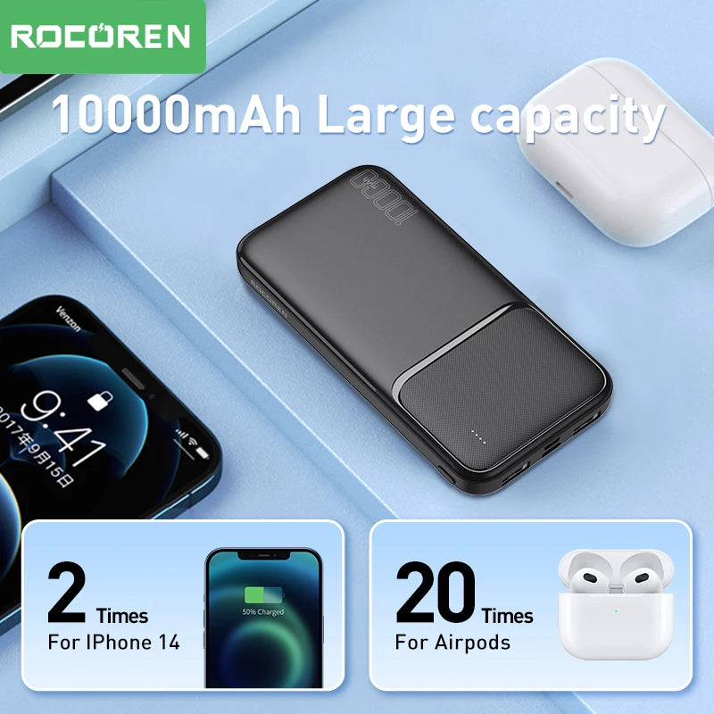 Rocoren 10000mAh Power Bank